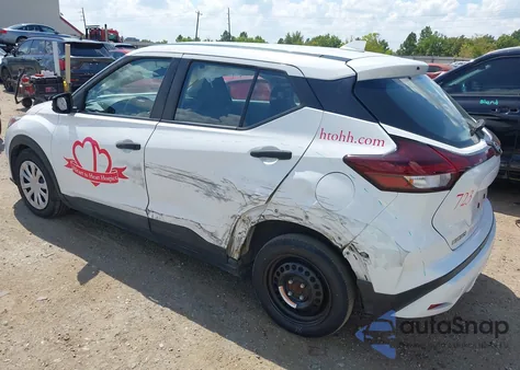 2022 Nissan Kicks S Xtronic Cvt from USA, damaged, VIN 3N1CP5BV8NL477531